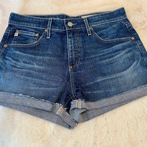 AG The Hailey Cut-off ex- boyfriend jean shorts- sz 26